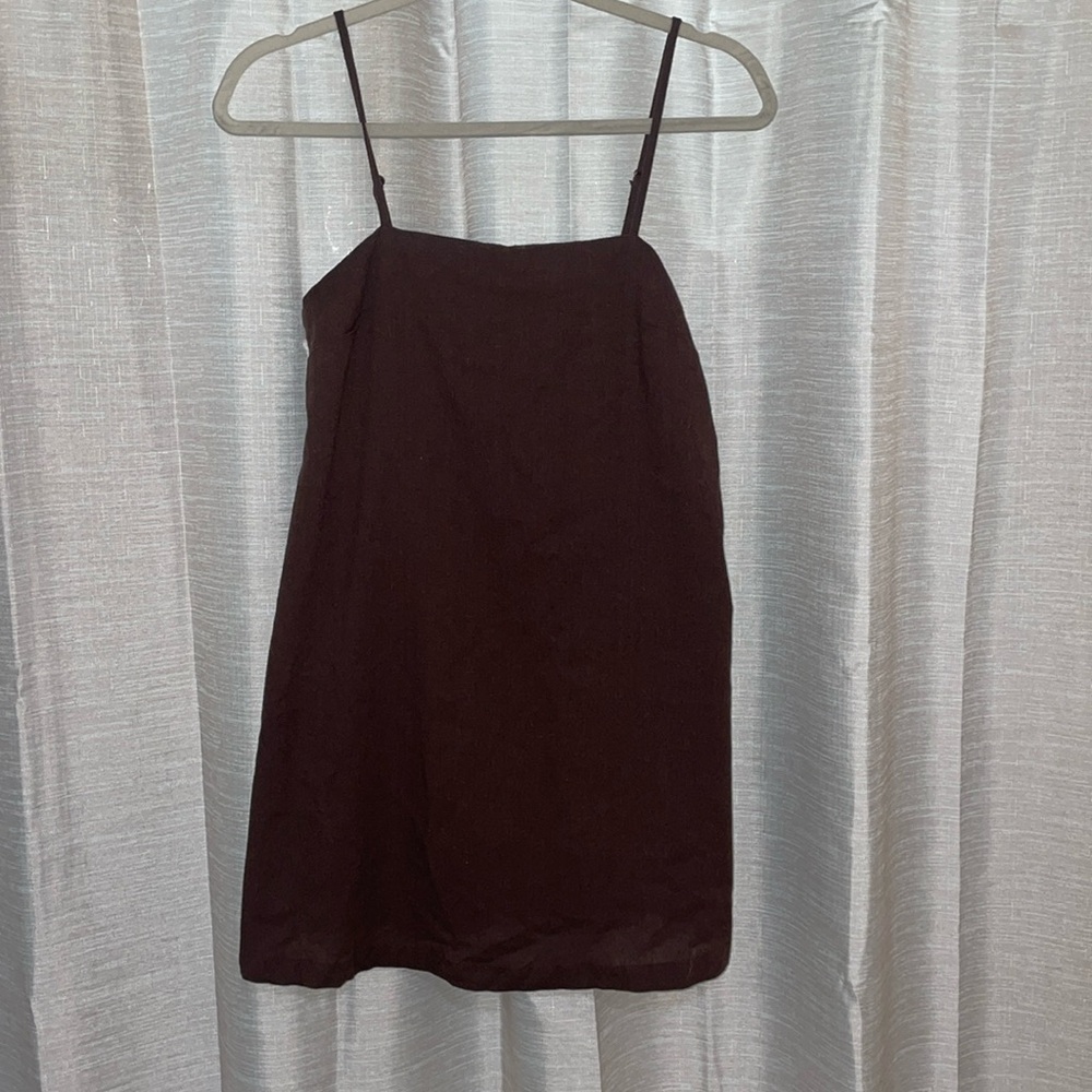 Brown sundress